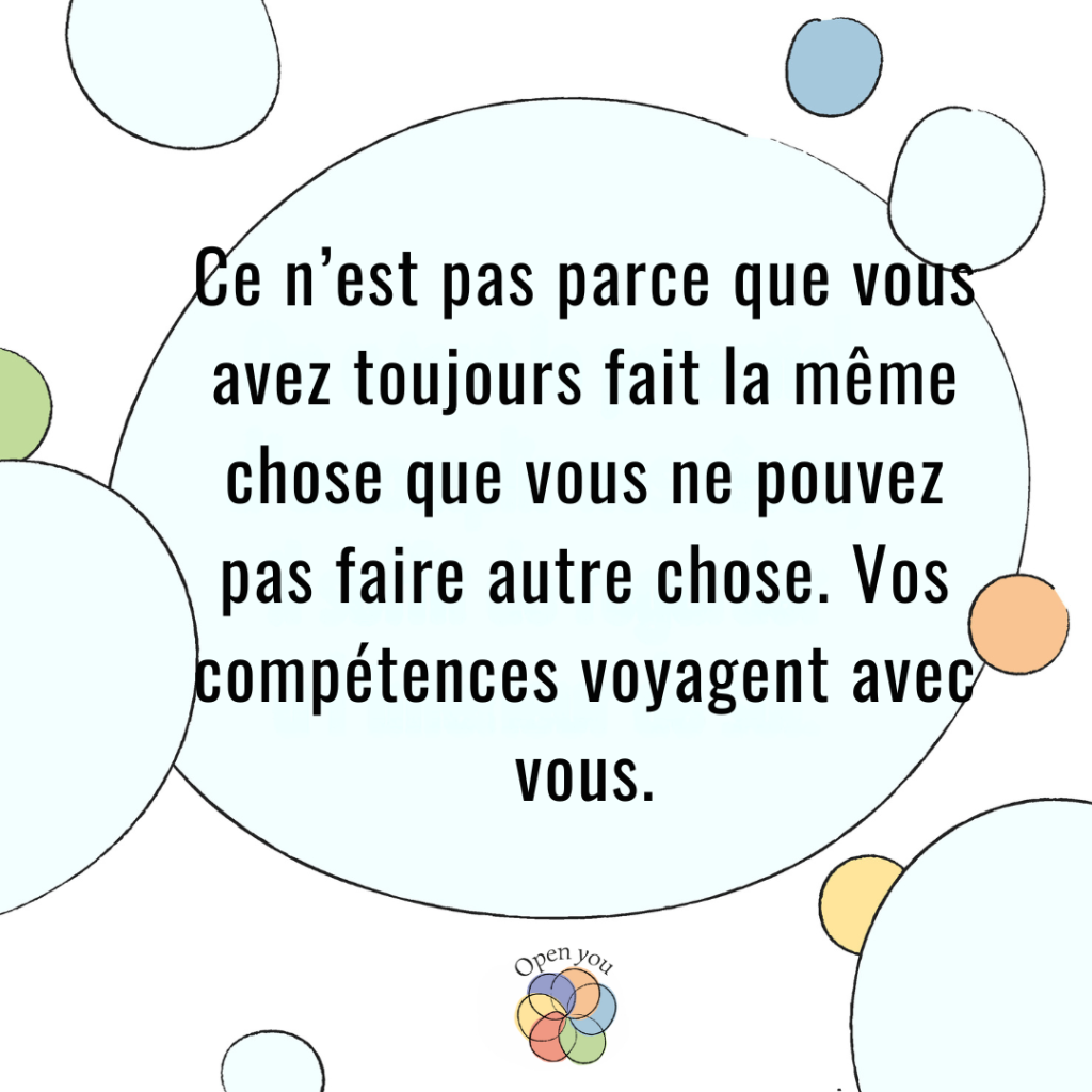 Faire un bilan de compétences pour faire le point sur vos compétences transférables, à Colmar en Alsace